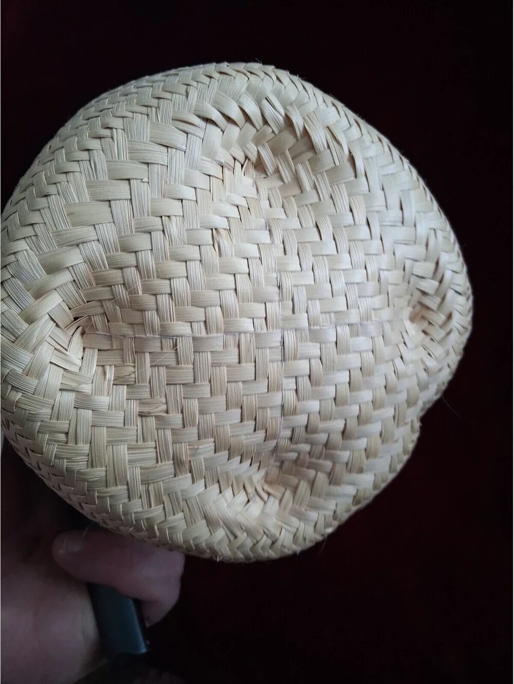 Soft Handwoven Basket Made by Emilia Garcia Martinez from San Cristobal Amatian.